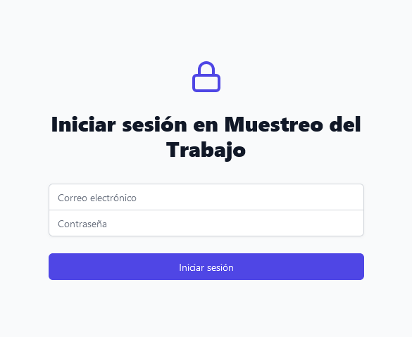 Acceso app cronometraje por intervalos